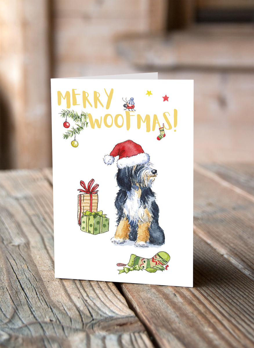 Tibetan Spaniel Dog Christmas Card (6" X 4") Blank Inside - With Envelope. Perfect Item For Any Dog Lover - View #9