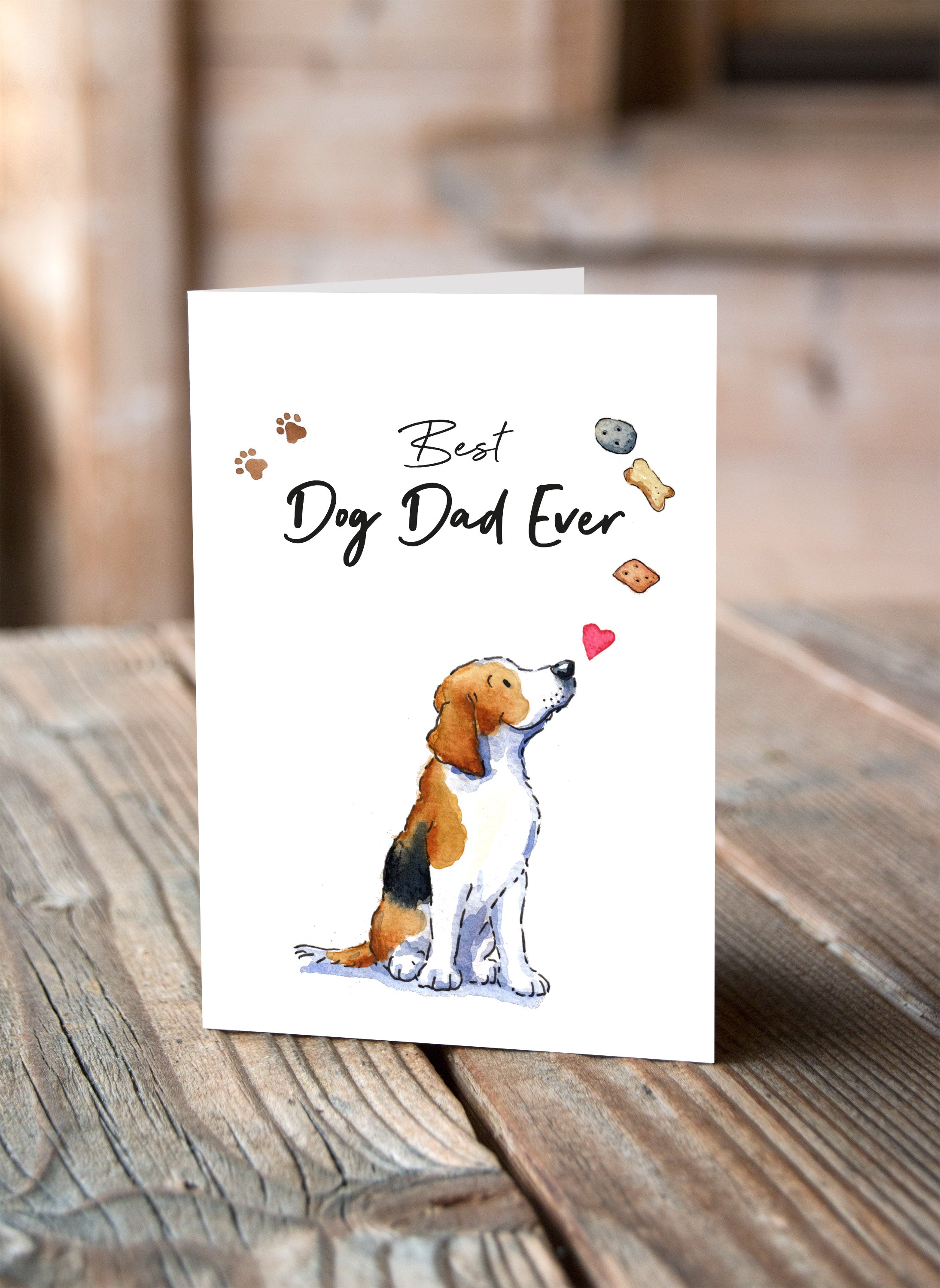 I'm A Beagle Dad And A Veteran, Nothing Scares Me Happy Father's Day