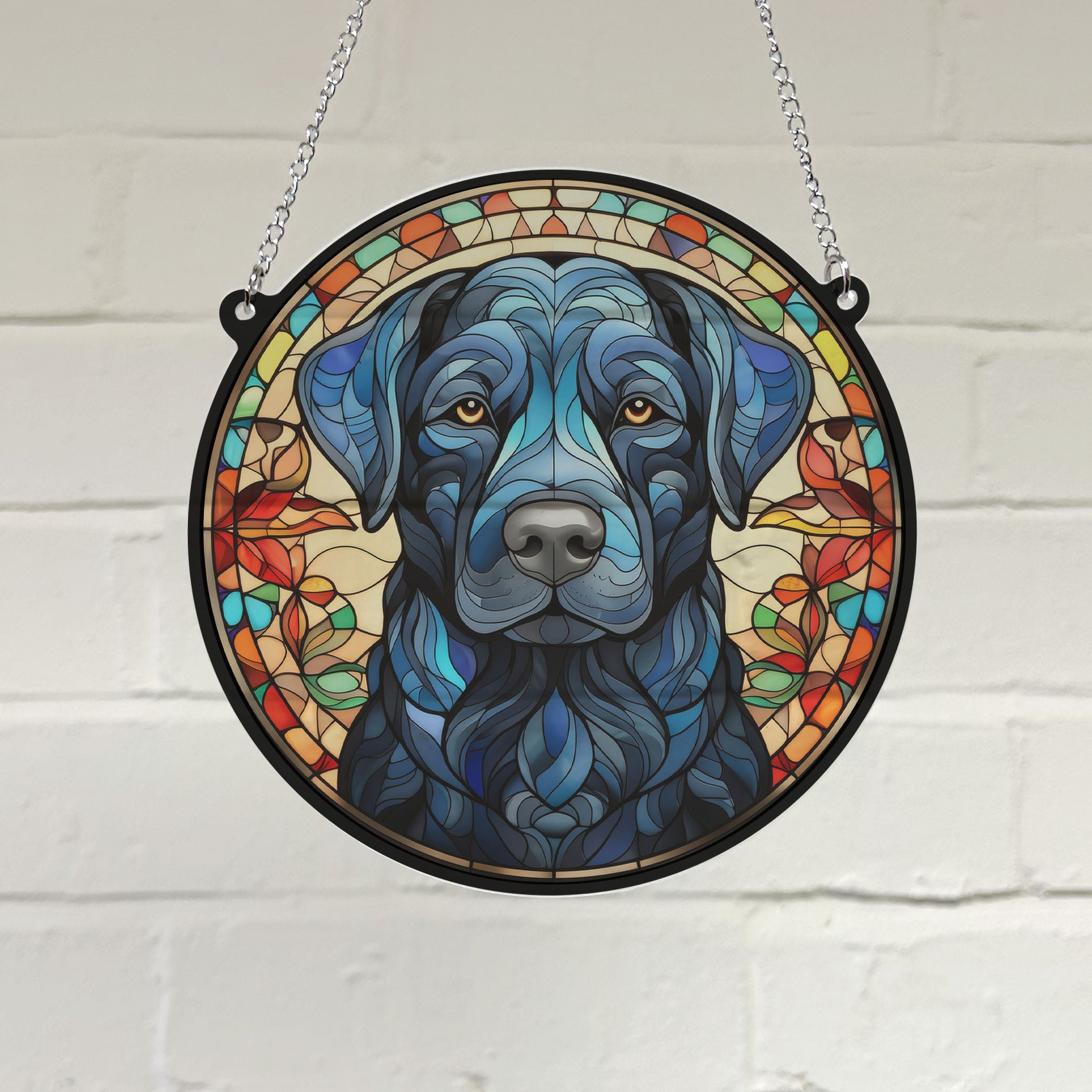 Lab Stained Glass Pattern Labrador Retriever Stained Glass Pattern