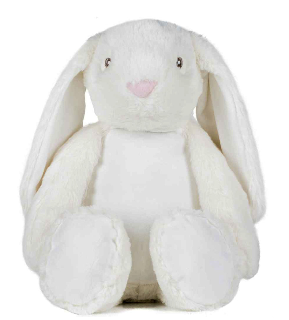 White Rabbit Cuddly Toy Medium - Clearance – Villager Jim's Shop