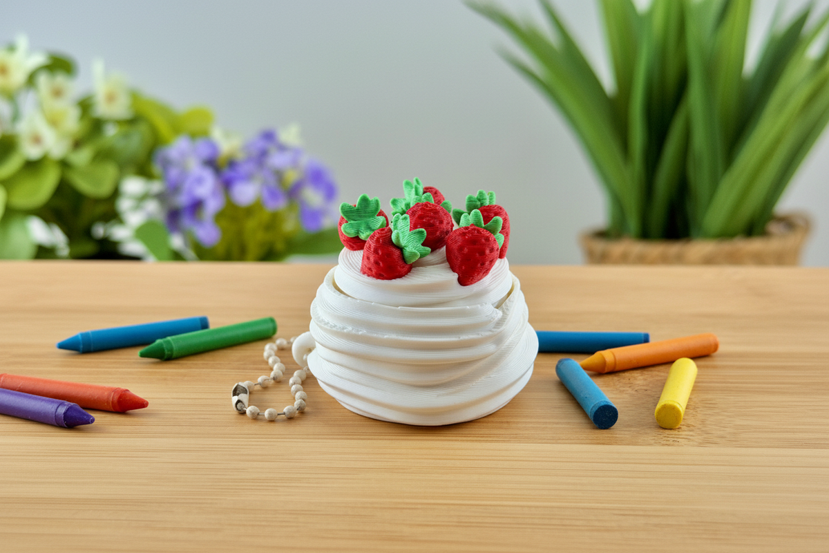 Strawberry Meringue Clicker – Villager Jim's Shop